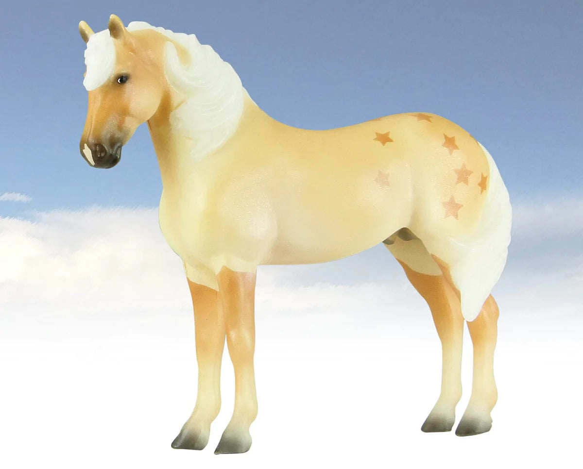 Breyer Horse Stablemate purchases New Mold Arab Colorshift Burgandy Gold