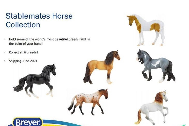 Stablemates Horse Collection Singles-New in Package-Breyer Stablemates