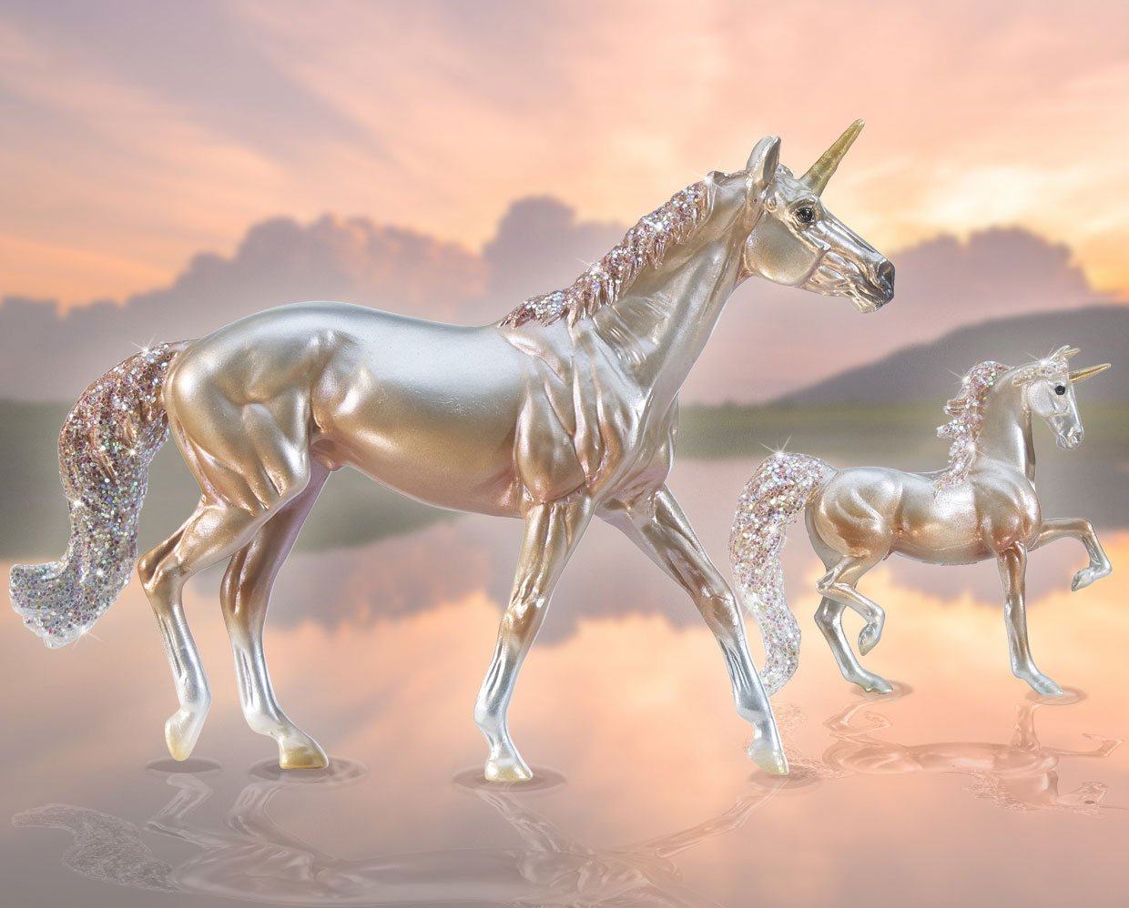 Sunchaser-Unicorn Stablemate Series Exclusive-New in Package-Breyer Stablemate